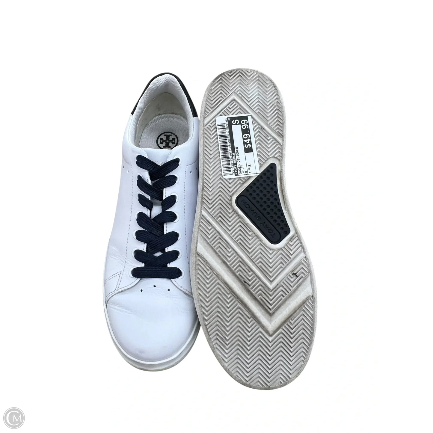 Shoes Designer By Tory Burch In White, Size: 8