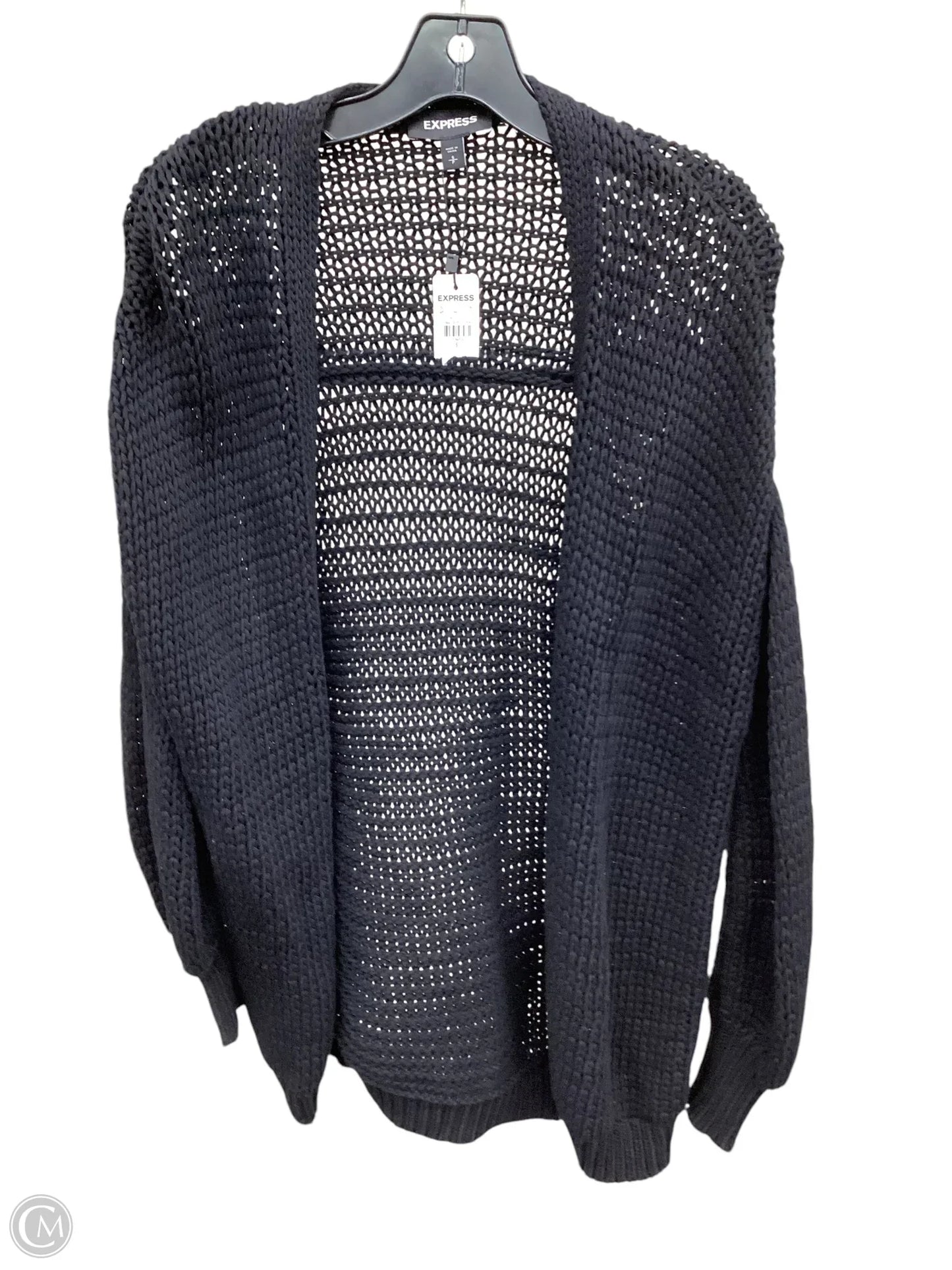 Cardigan By Express In Black, Size: S