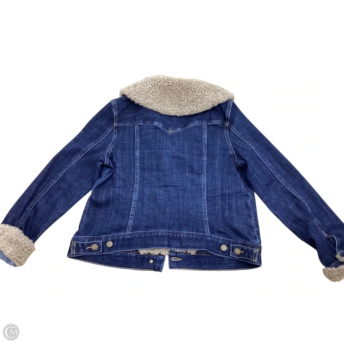 Jacket Denim By Liverpool In Blue Denim, Size: M