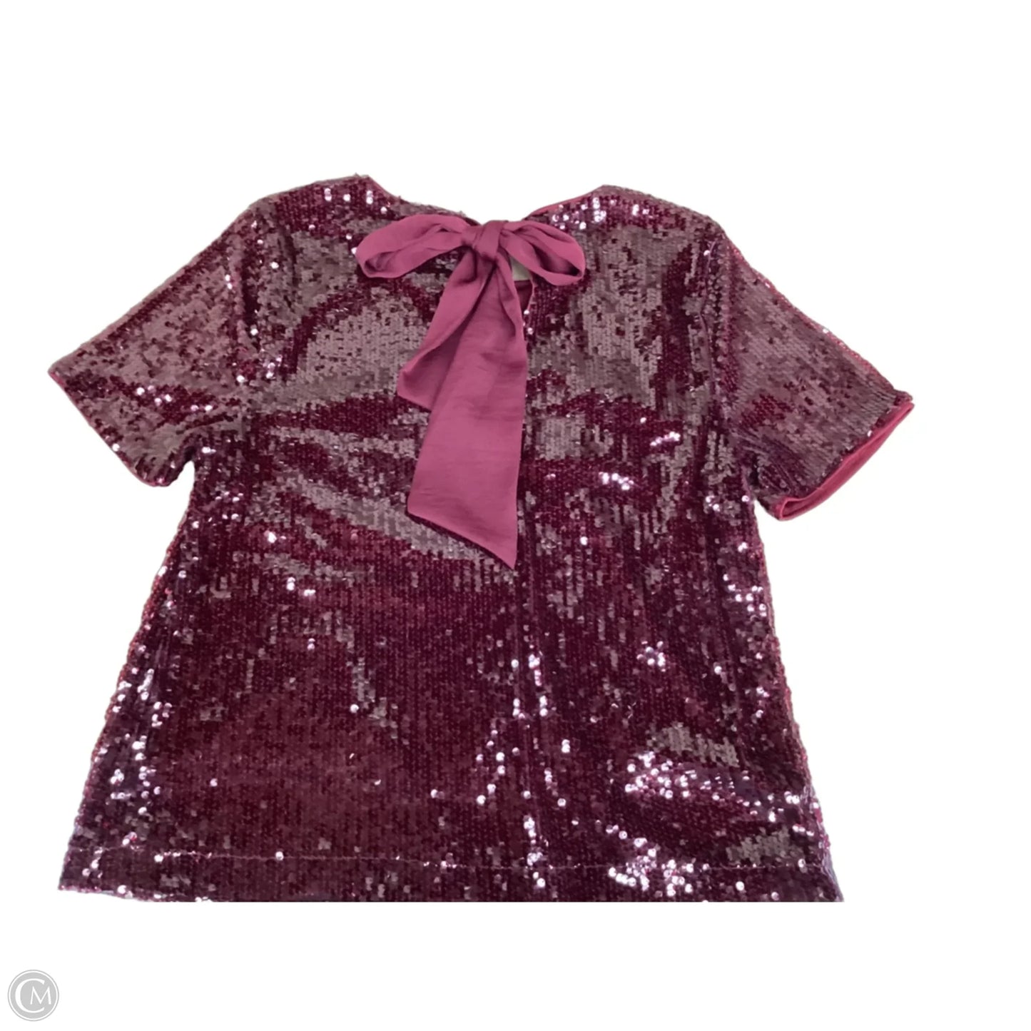 Top Short Sleeve By Nine West In Red, Size: S