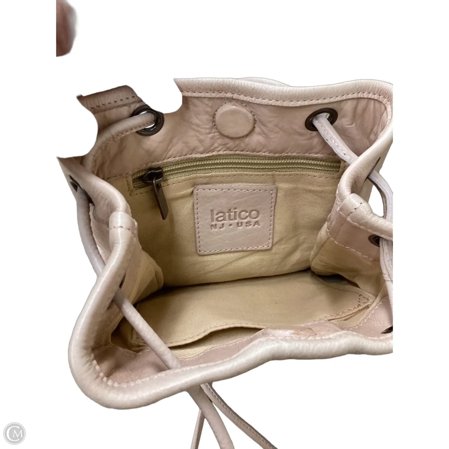 Crossbody Leather By Clothes Mentor, Size: Small