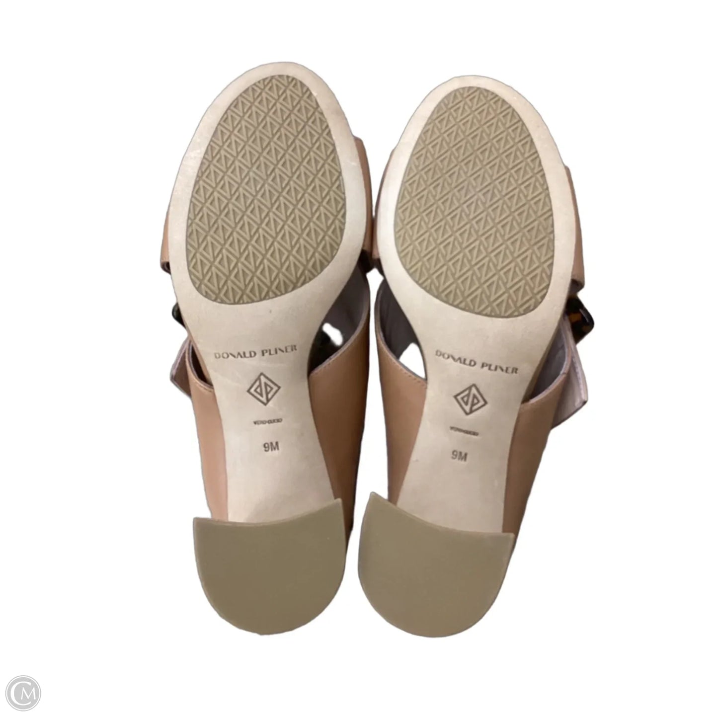 Shoes Heels Block By Donald Pliner In Beige, Size: 9