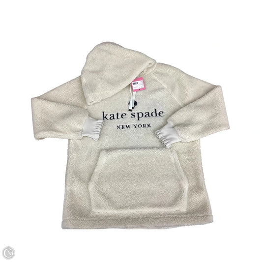 Sweatshirt Designer By Kate Spade In Cream, Size: S