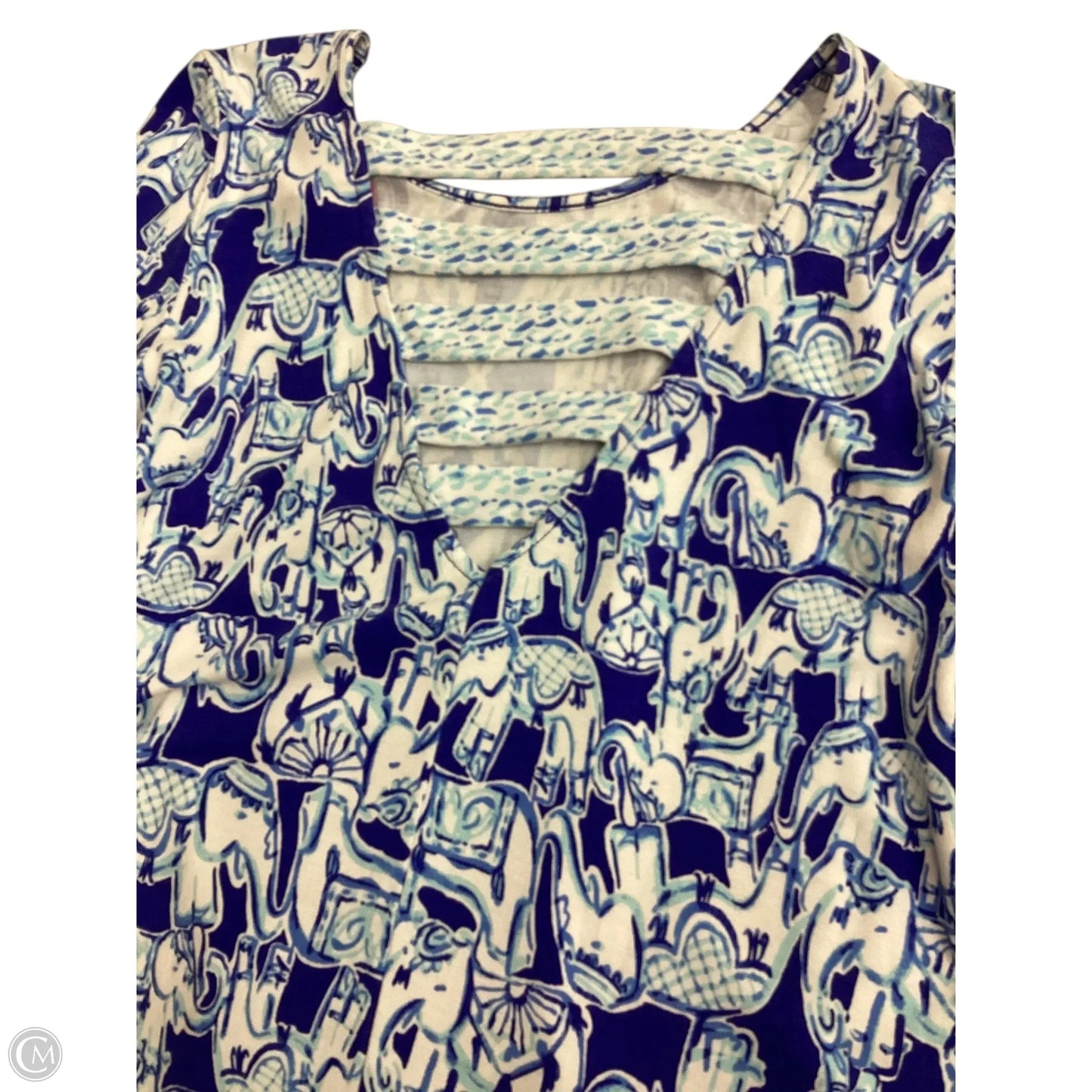 Dress Designer By Lilly Pulitzer In Blue & White, Size: Xs