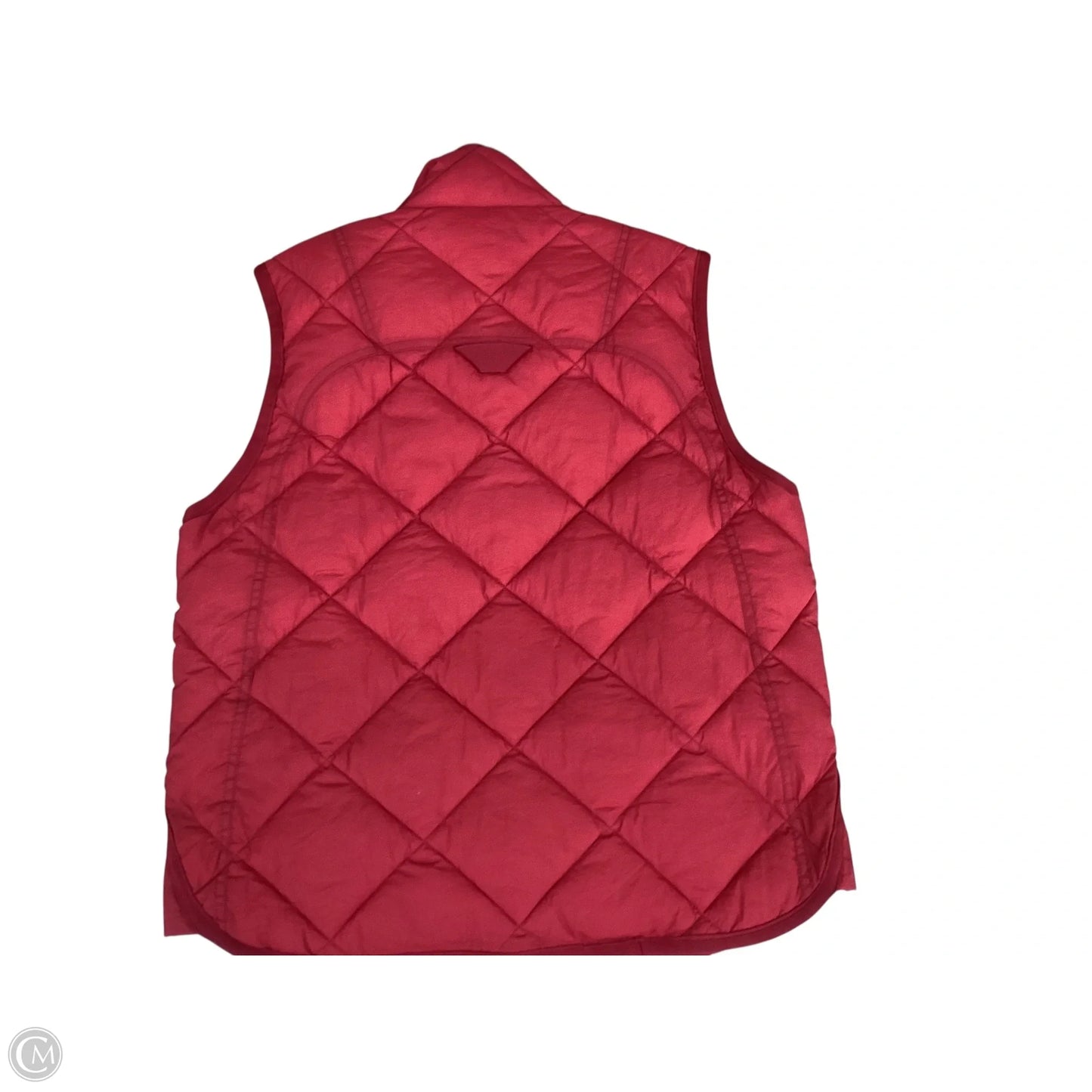 Vest Puffer & Quilted By Tribal In Red, Size: S