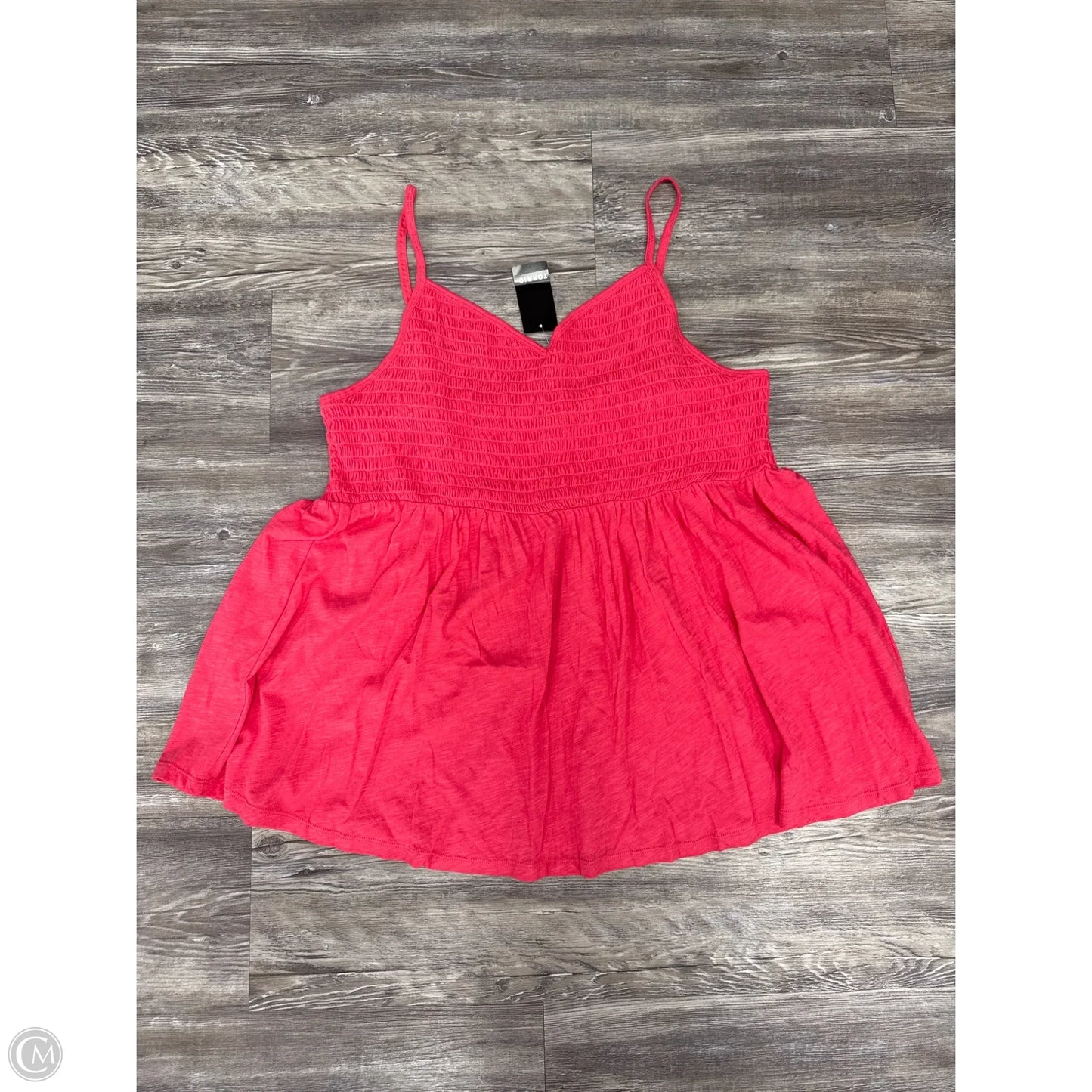 Top Sleeveless By Torrid In Pink, Size: 2x