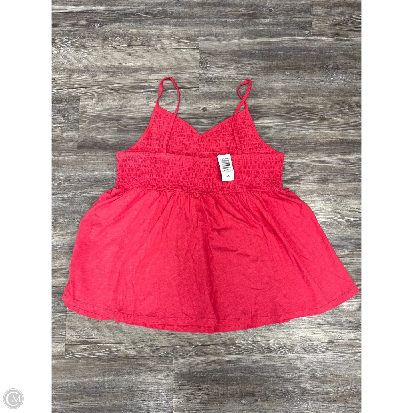 Top Sleeveless By Torrid In Pink, Size: 2x