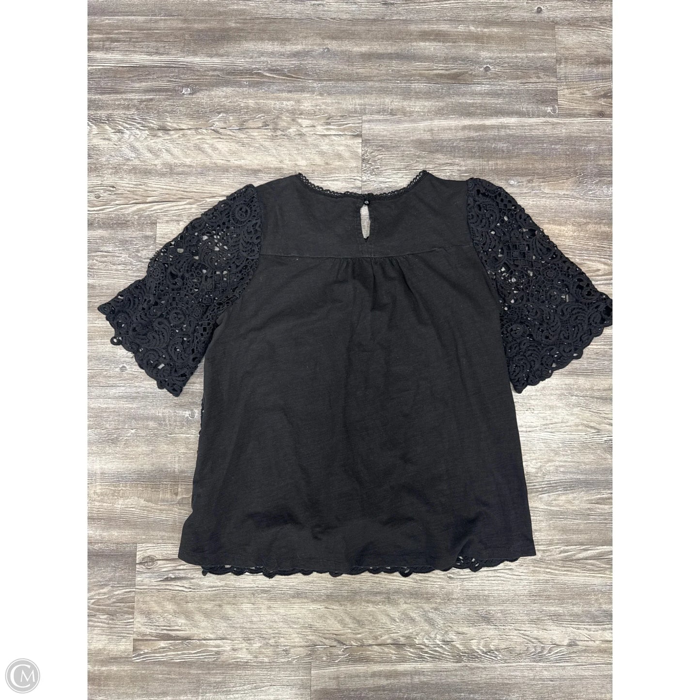 Top 3/4 Sleeve By Eri + Ali In Black, Size: Xl