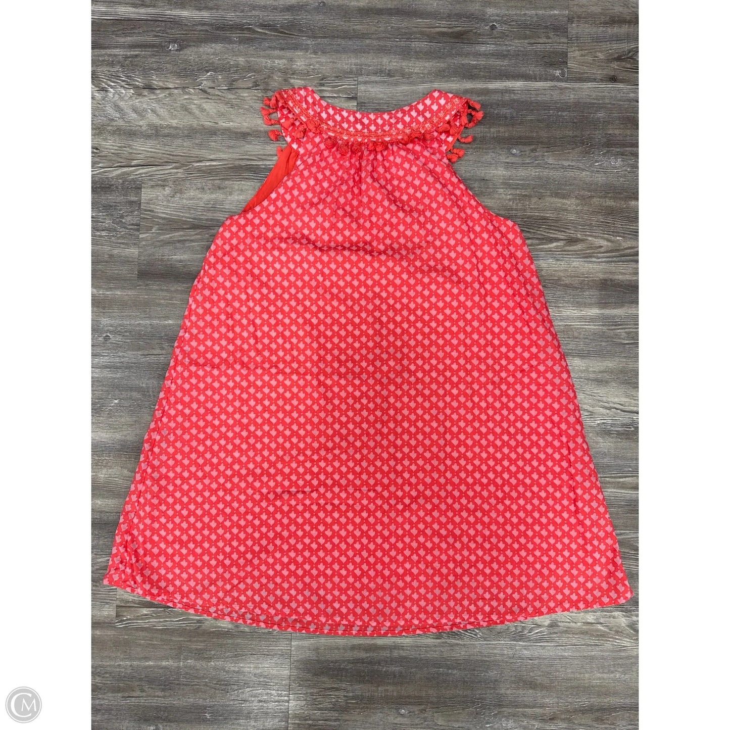 Dress Casual Short By Vineyard Vines In Pink, Size: S