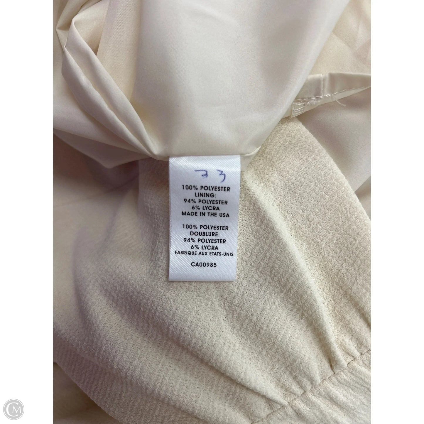 Dress Casual Short By Nanette Lepore In Cream, Size: 6