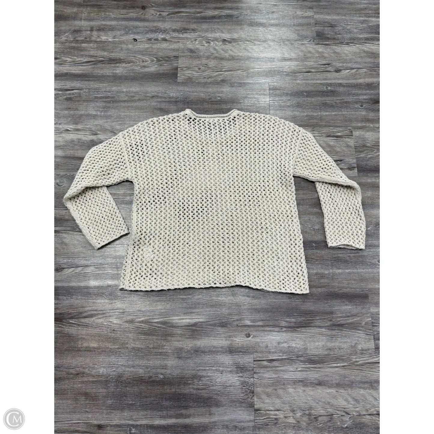Sweater By Eileen Fisher In Cream, Size: Xs