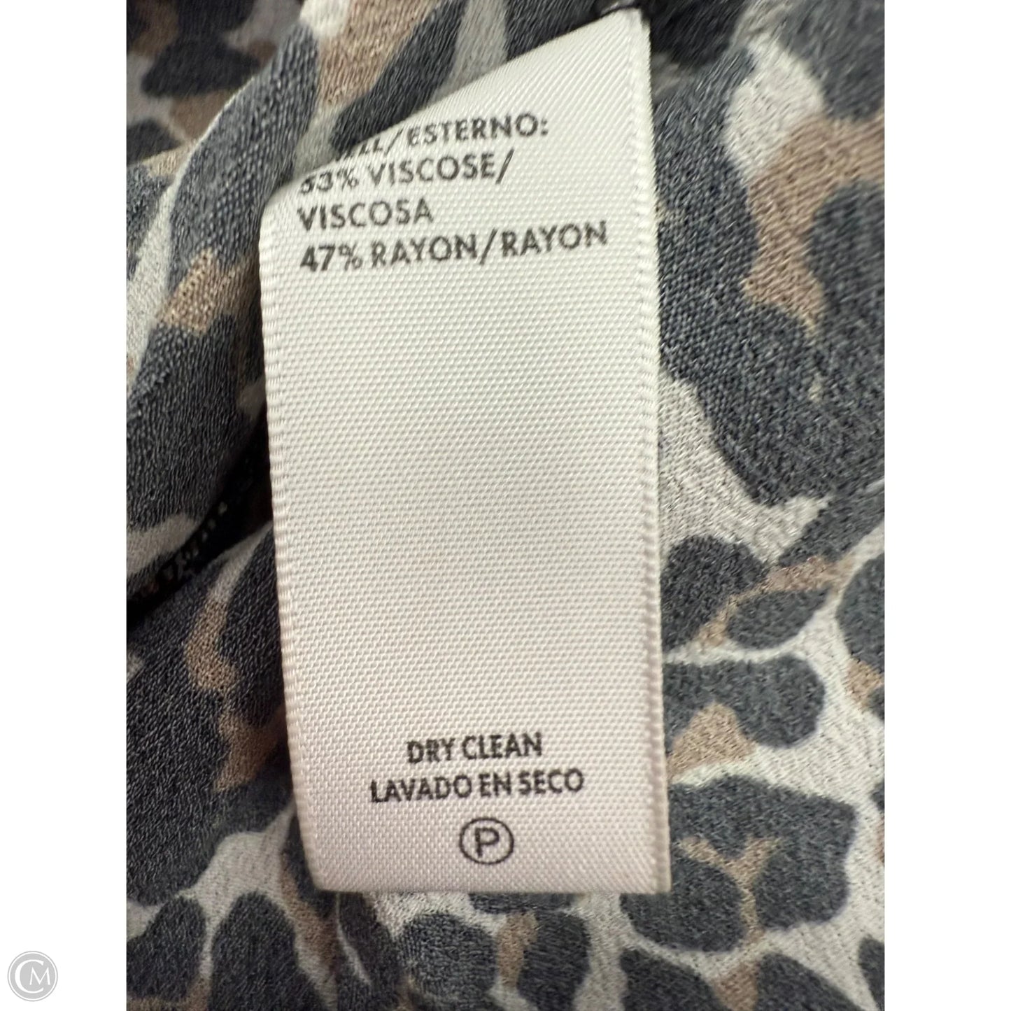 Dress Designer By Rebecca Minkoff In Animal Print, Size: M