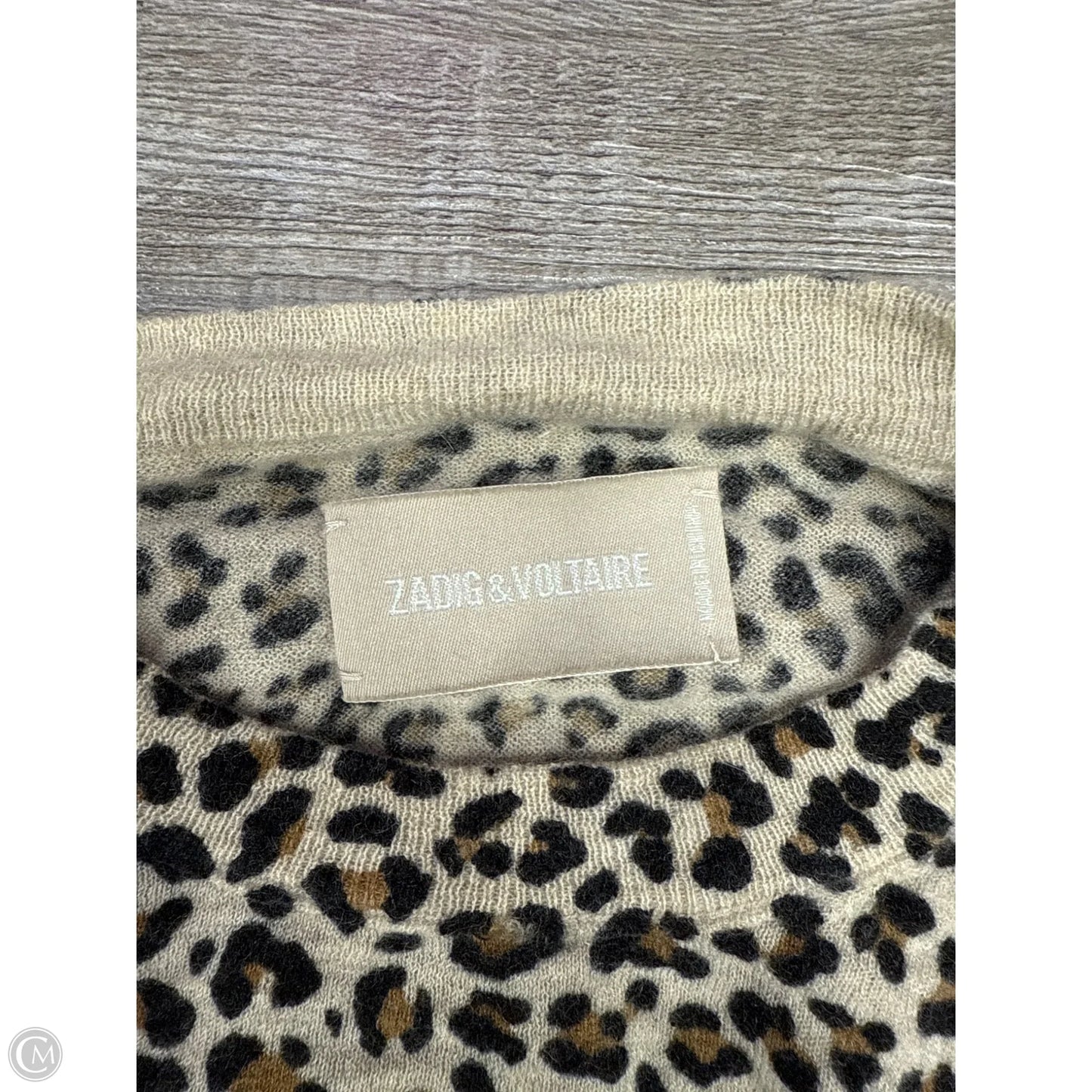 Sweater By Zadig And Voltaire In Animal Print, Size: Xs