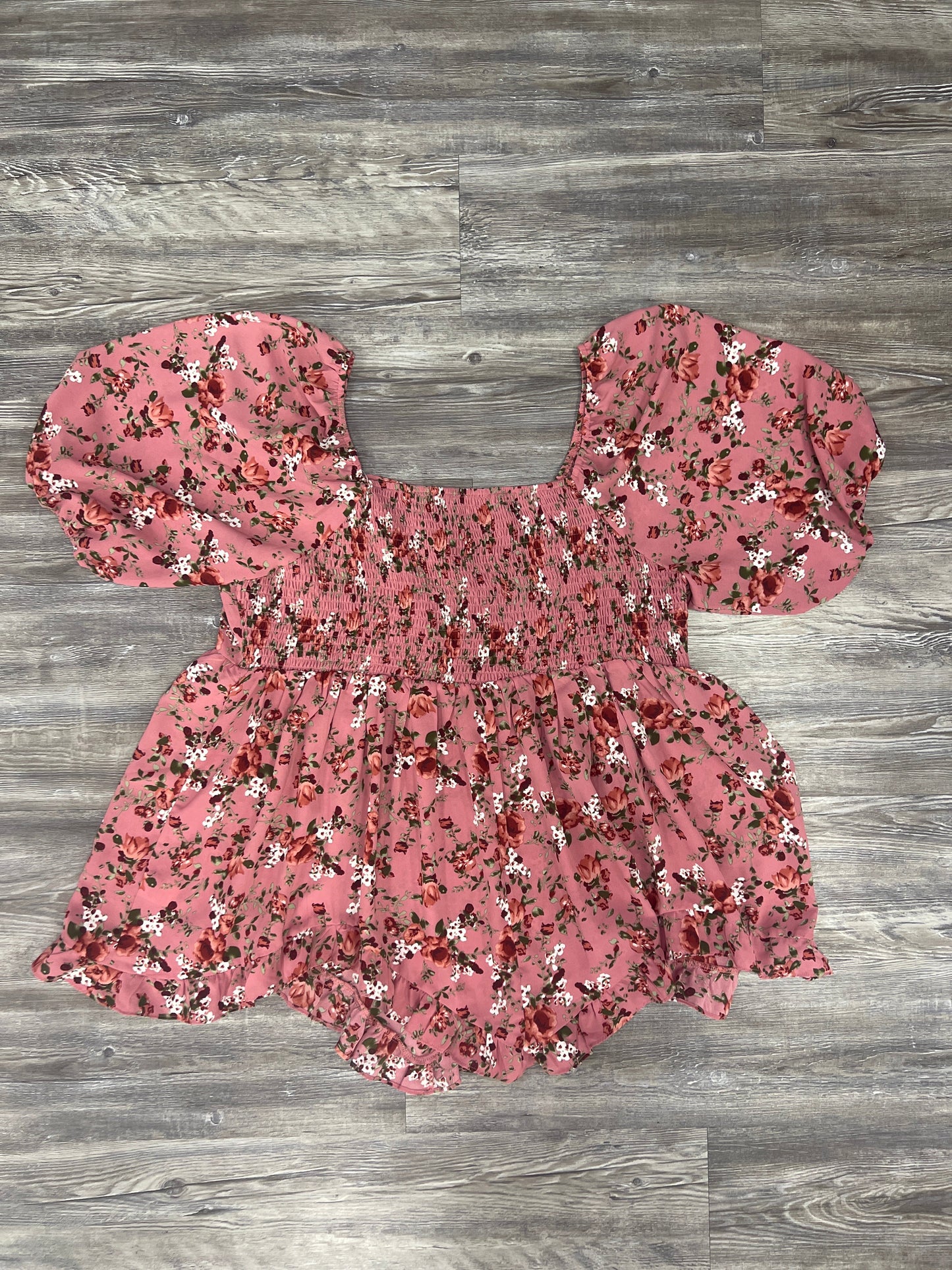 Top Short Sleeve By Oddi Size: 3x