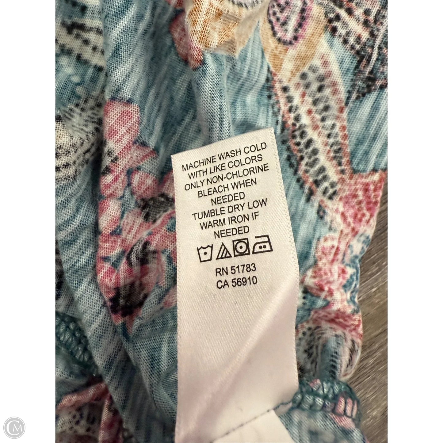 Top Sleeveless By Maurices In Teal, Size: 3x