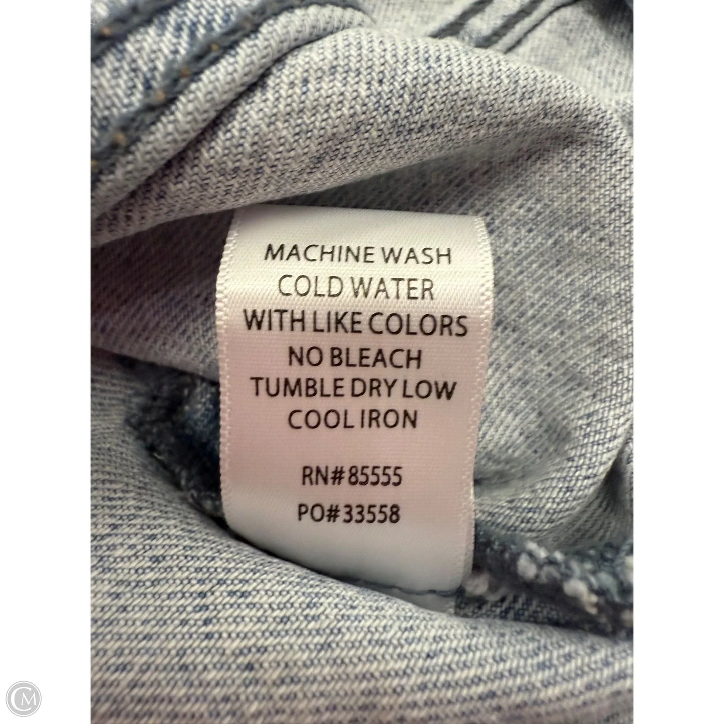 Vest Other By Pistola In Blue Denim, Size: L