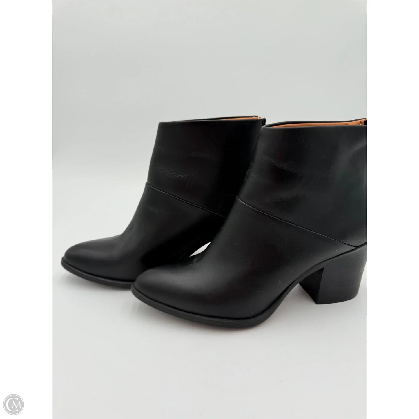 Boots Ankle Heels By Nisolo In Black, Size: 9.5