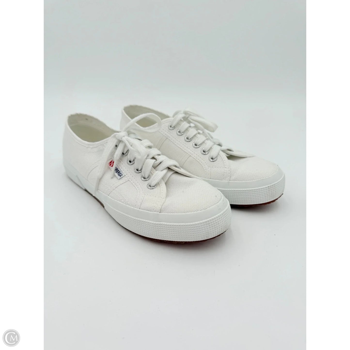 Shoes Sneakers By Superga In White, Size: 9