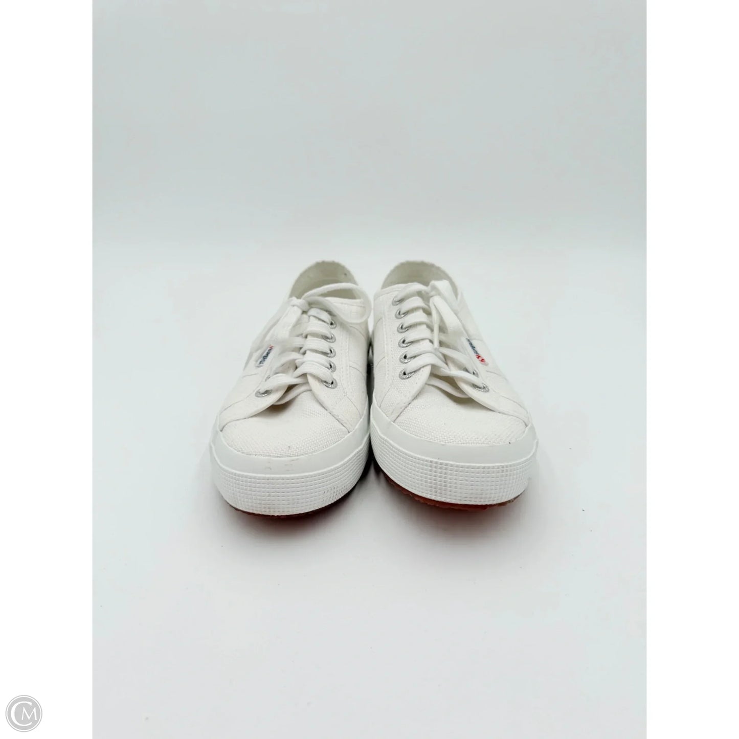Shoes Sneakers By Superga In White, Size: 9