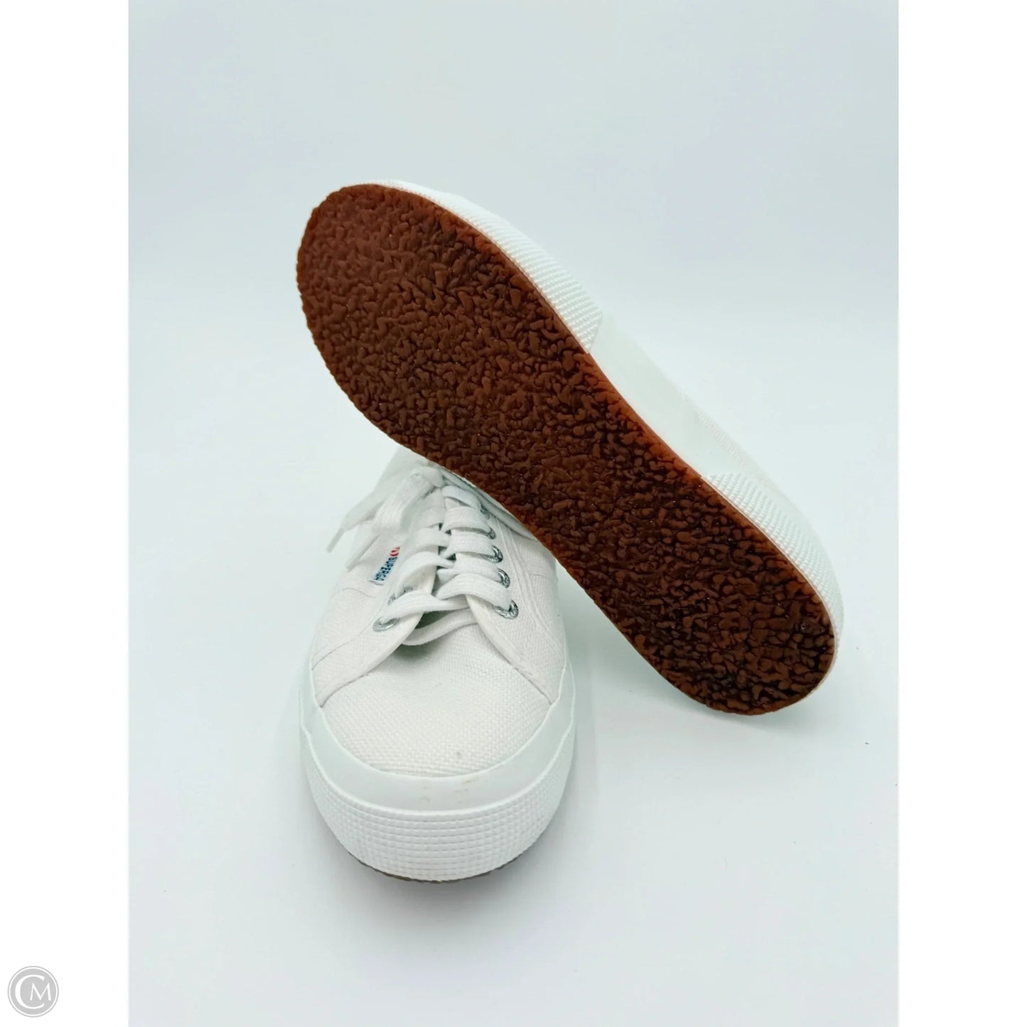 Shoes Sneakers By Superga In White, Size: 9