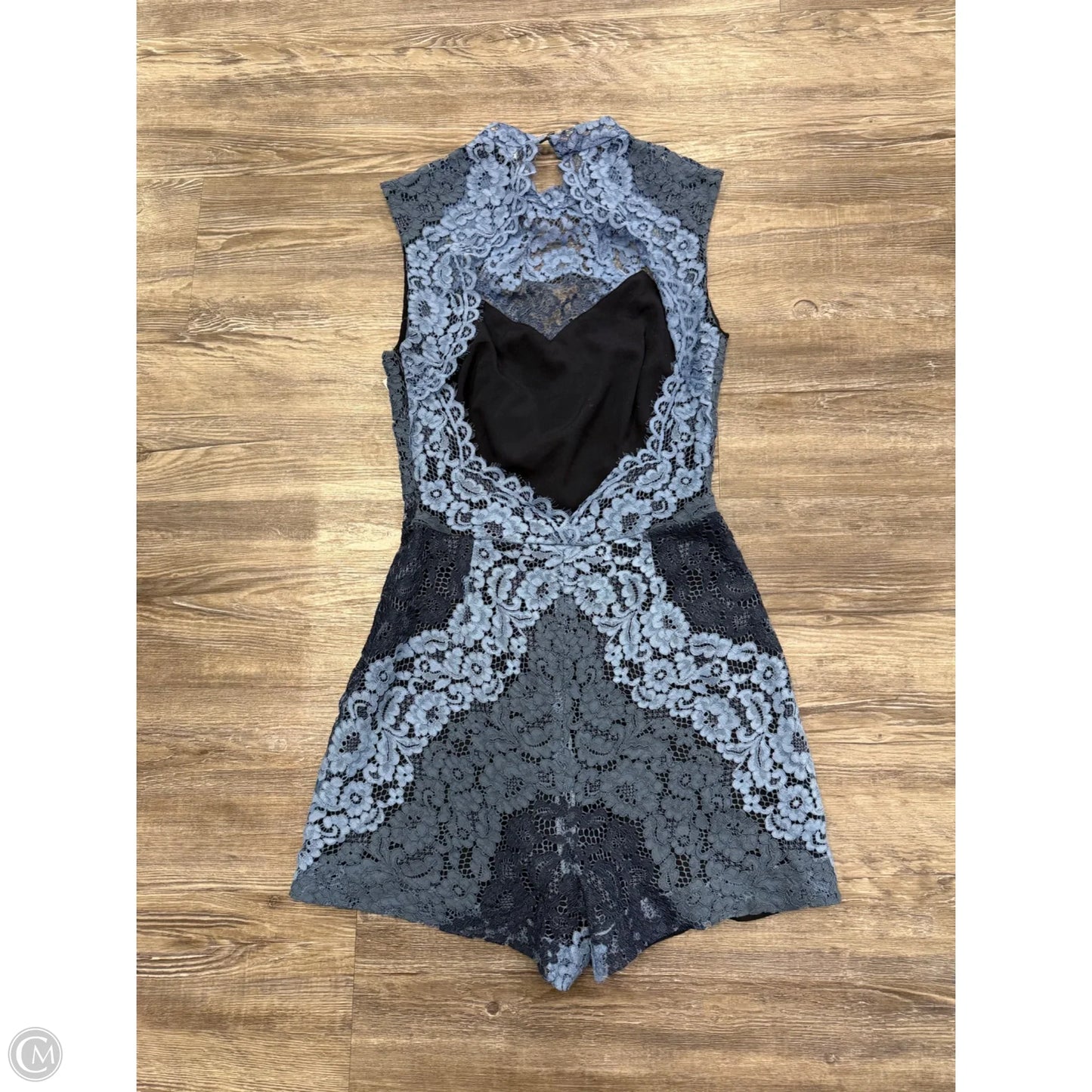 Romper Designer By Sandro In Blue, Size: S