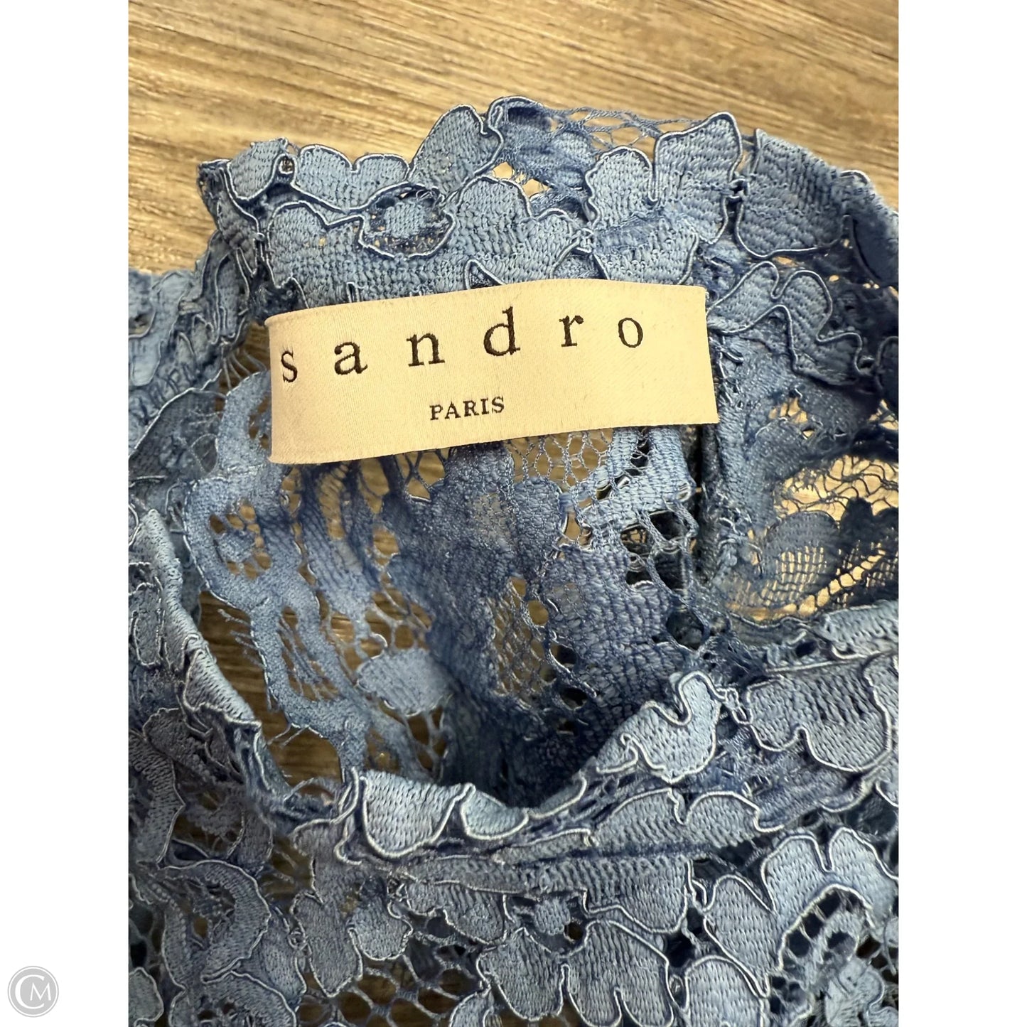 Romper Designer By Sandro In Blue, Size: S