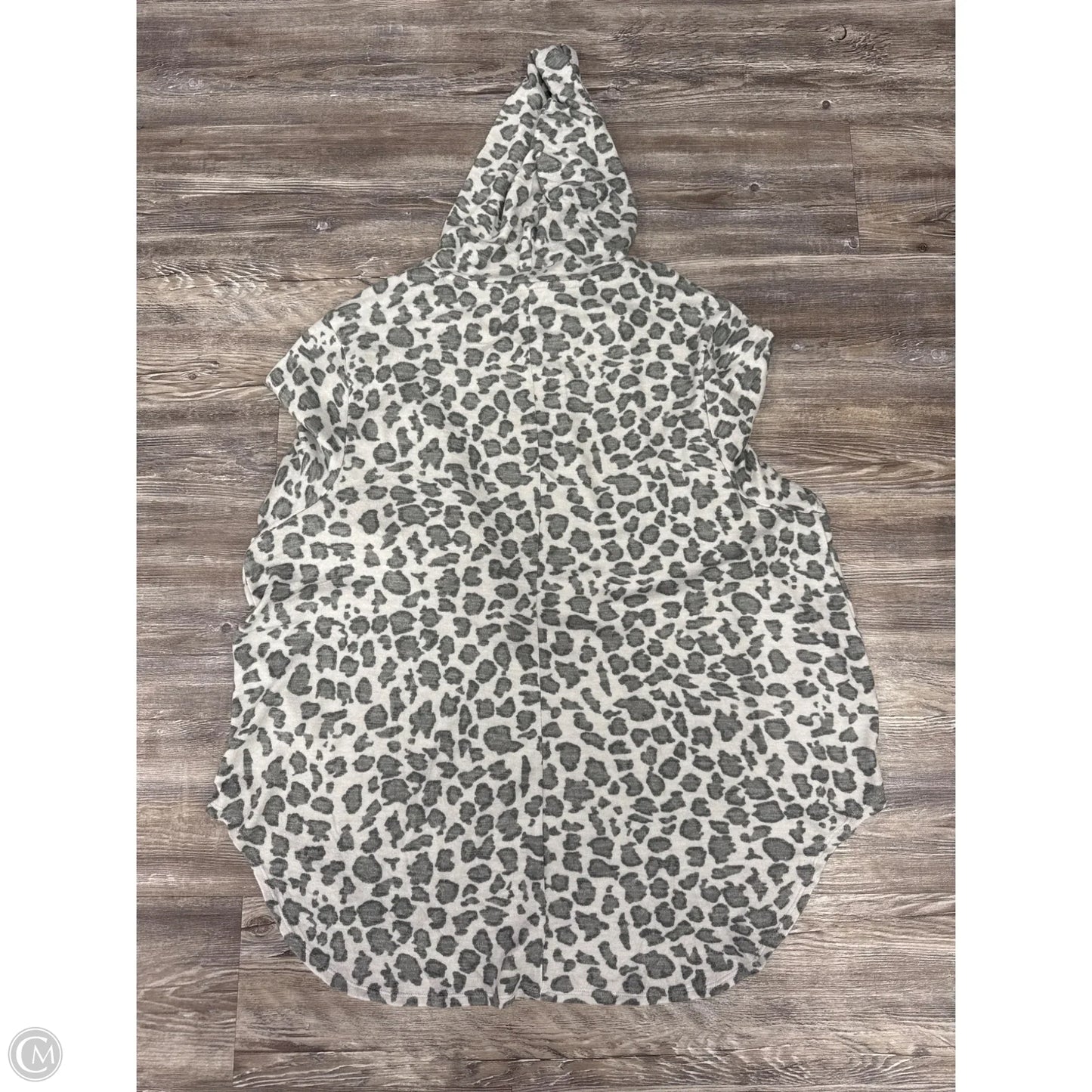 Sweatshirt Hoodie By For The Republic In Animal Print, Size: 3x
