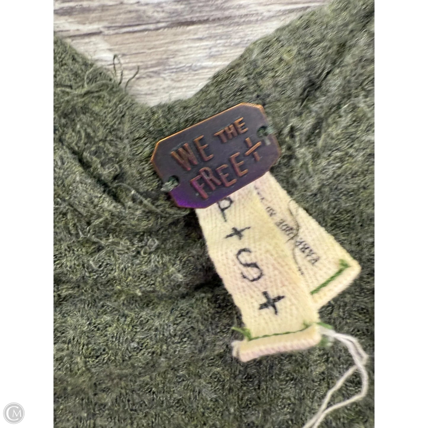 Top Long Sleeve Basic By We The Free In Green, Size: S