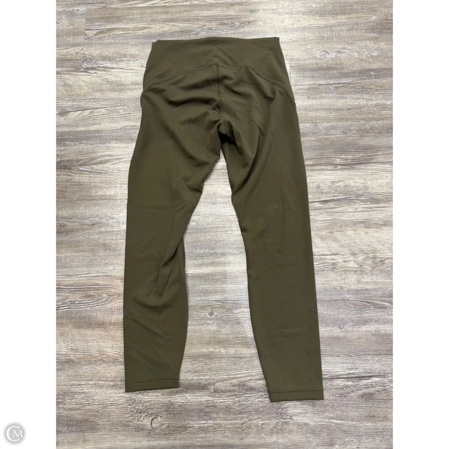 Athletic Leggings By Lululemon In Green, Size: 8