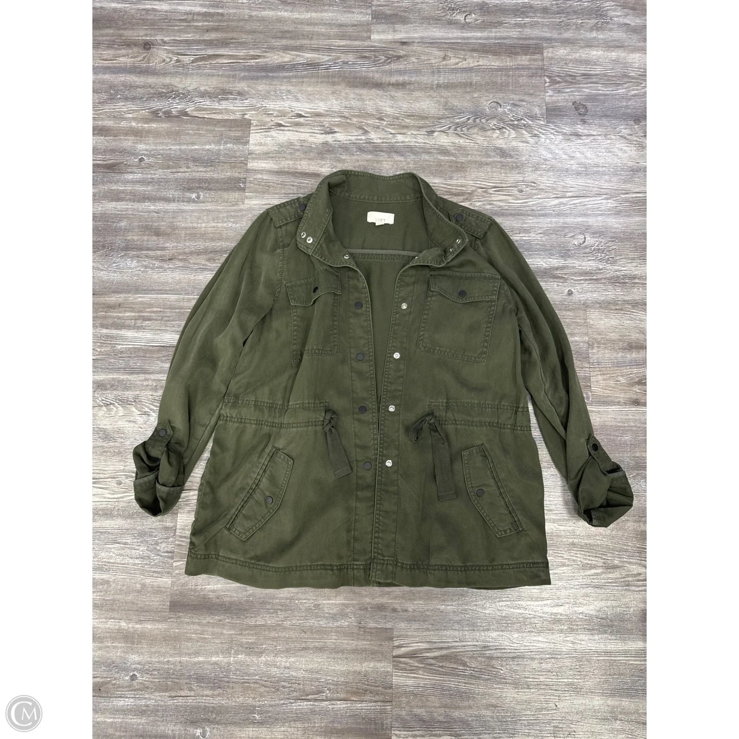 Jacket Other By Loft In Green, Size: M