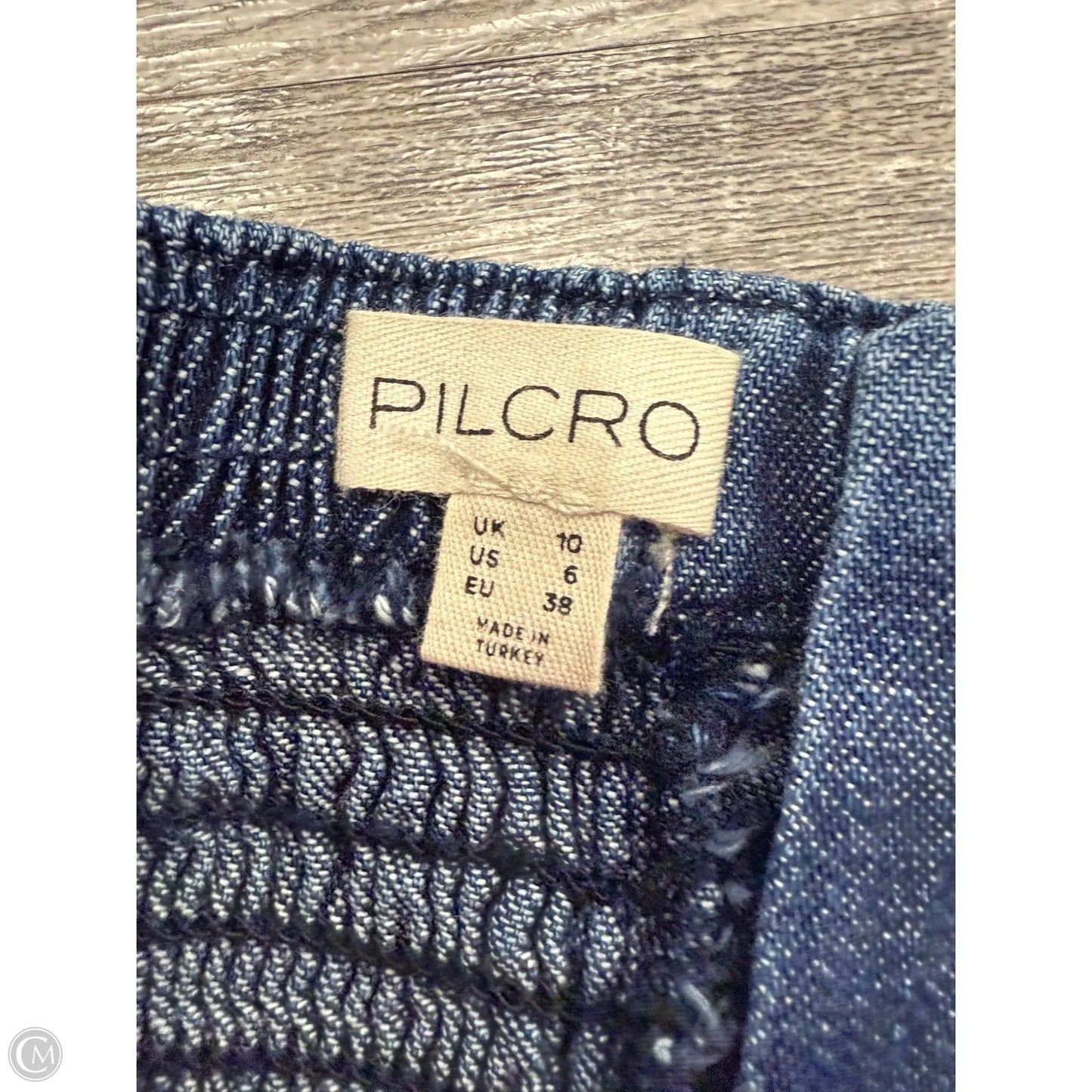 Jumpsuit By Pilcro In Blue Denim, Size: 6