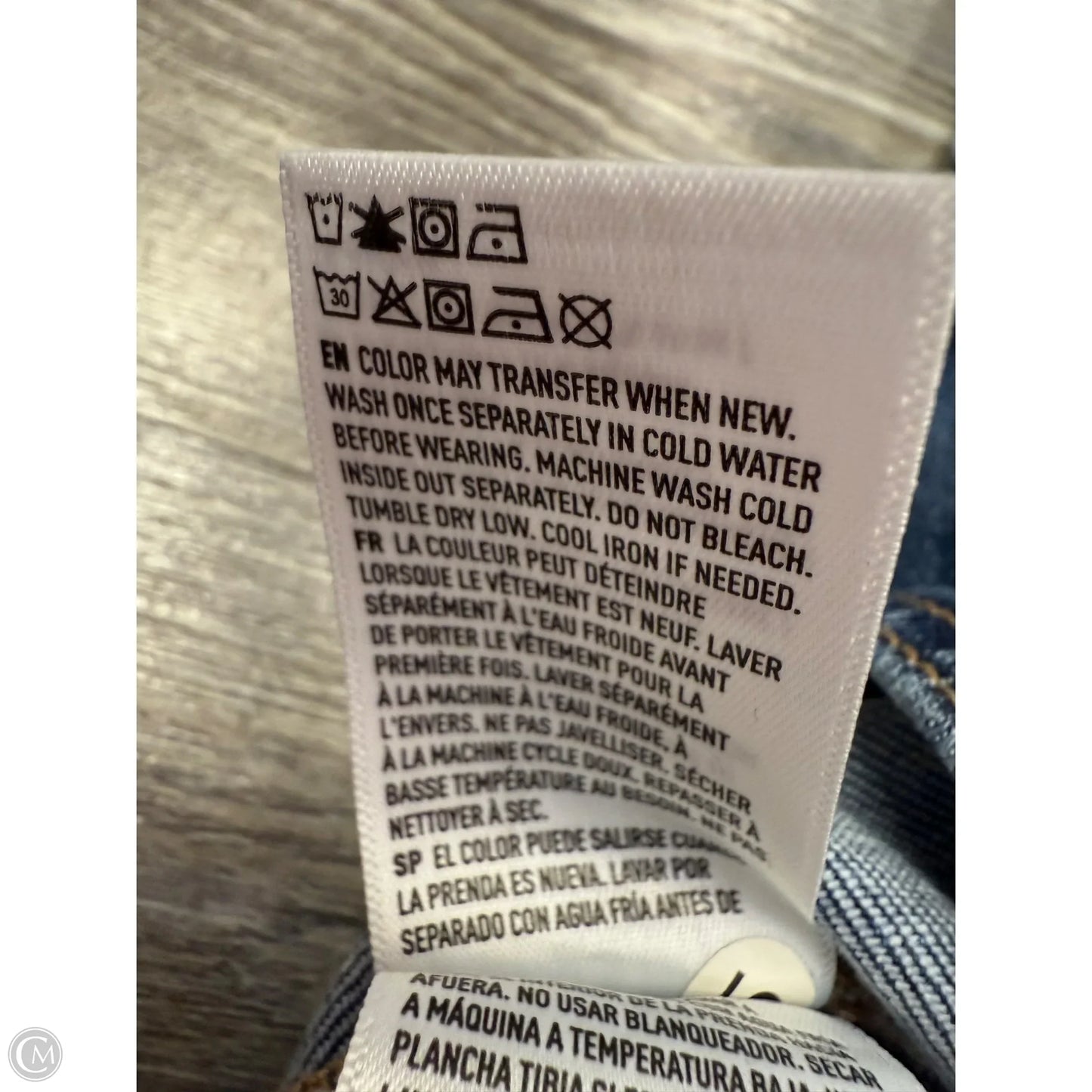 Top Sleeveless By American Eagle In Blue Denim, Size: Xl