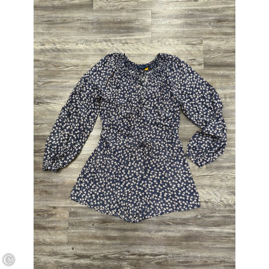 Romper By Polo Ralph Lauren In Floral Print, Size: 8