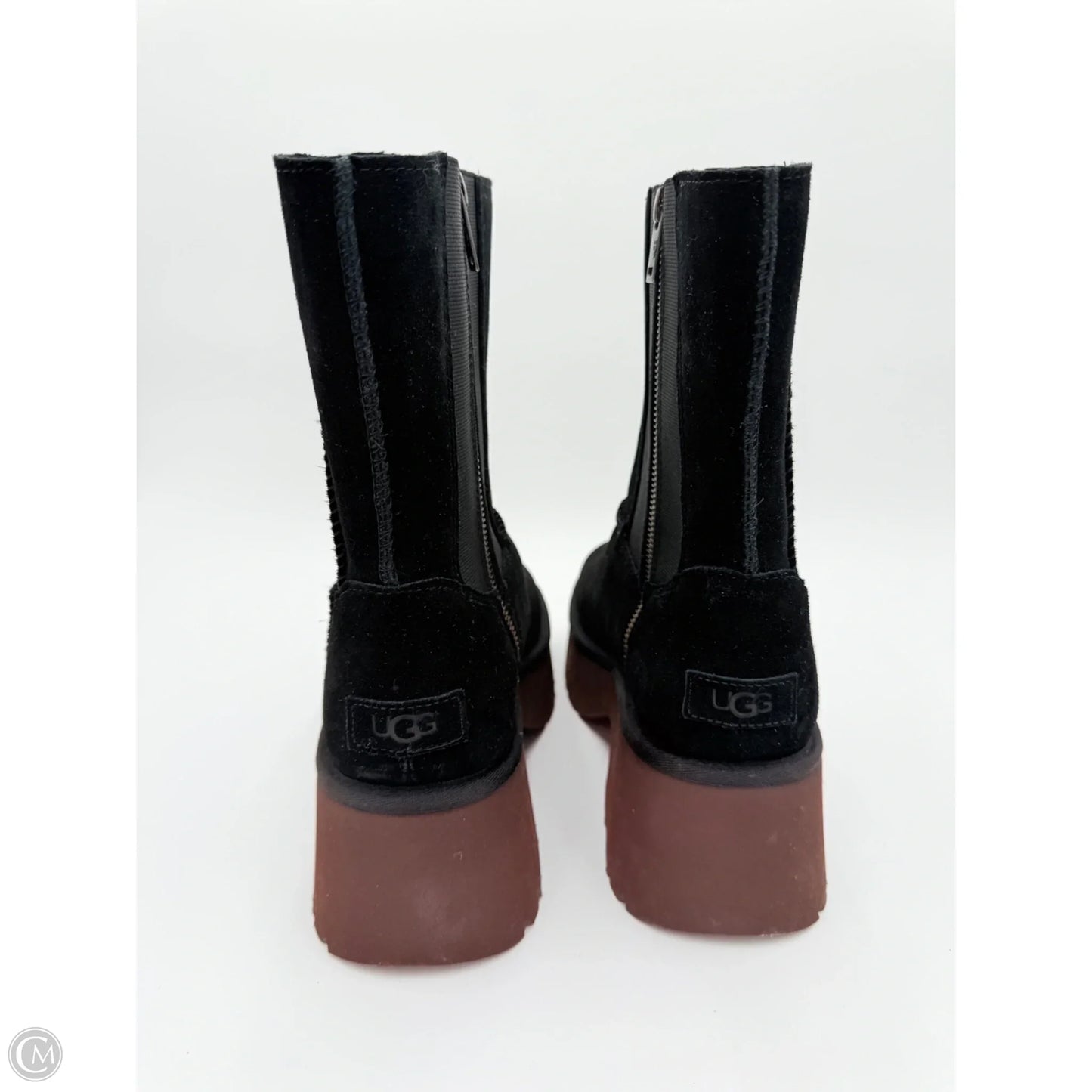 Boots Designer By Ugg In Black, Size: 10