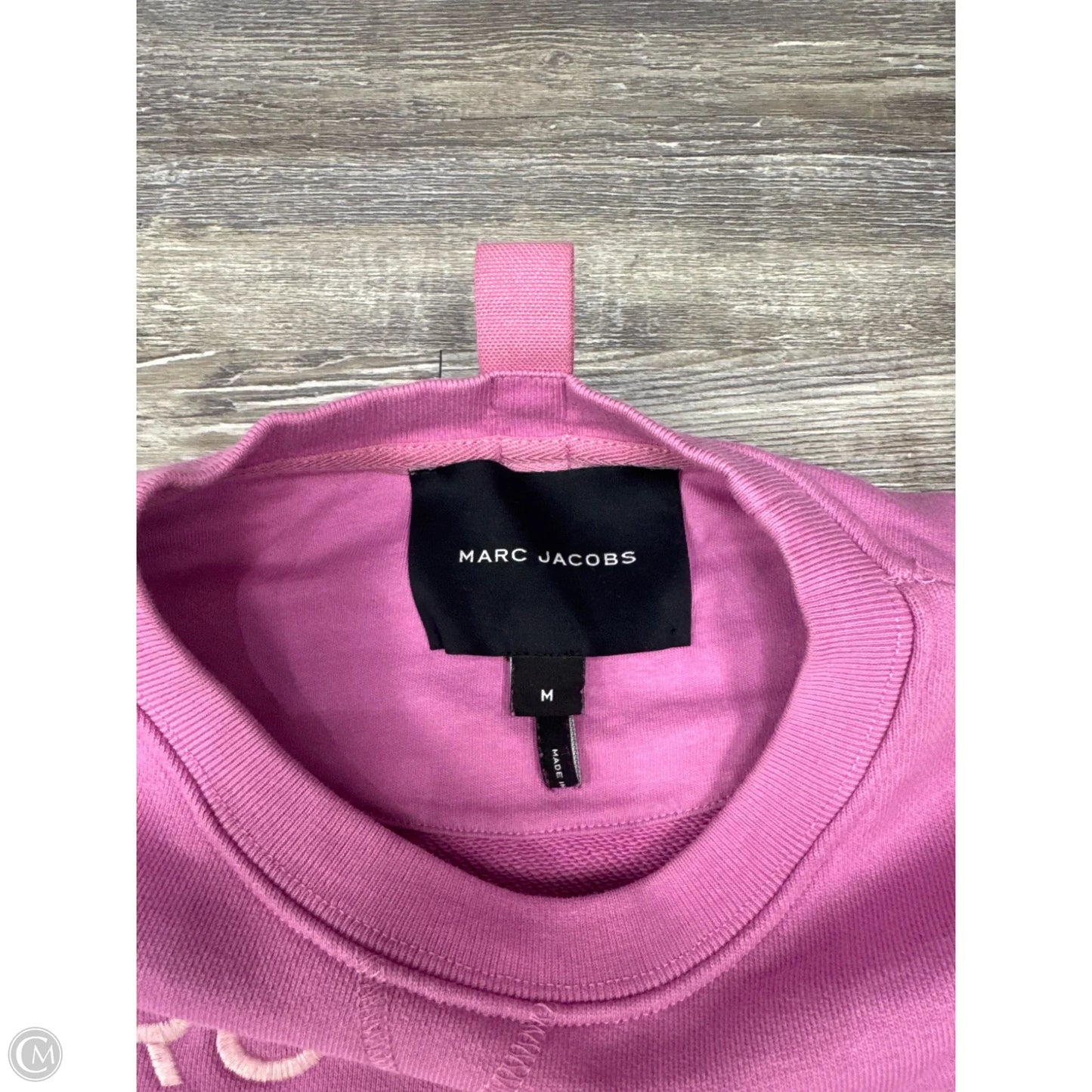 Sweatshirt Designer By Marc Jacobs In Purple, Size: M