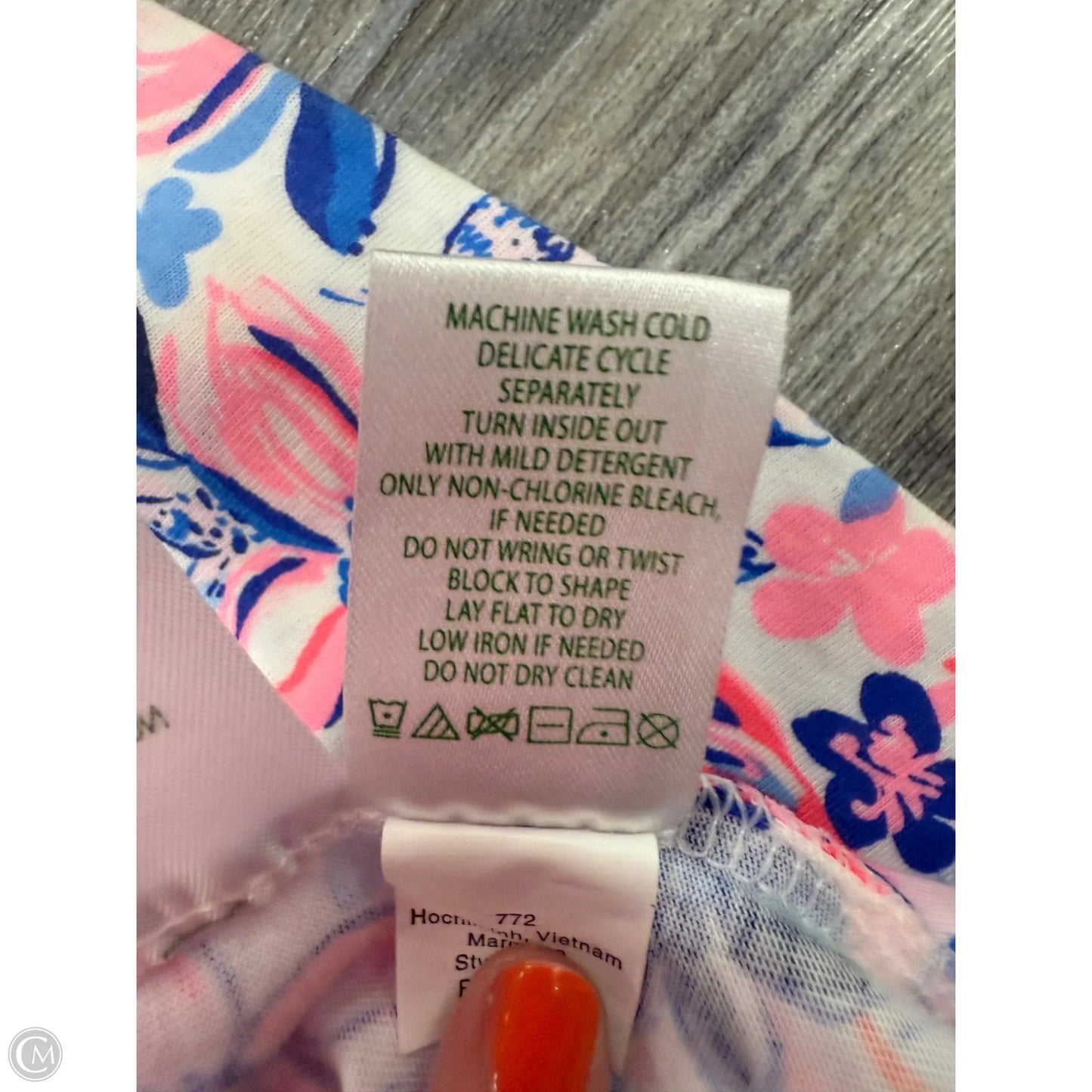 Dress Casual Short By Lilly Pulitzer In Blue & Pink, Size: Xxs