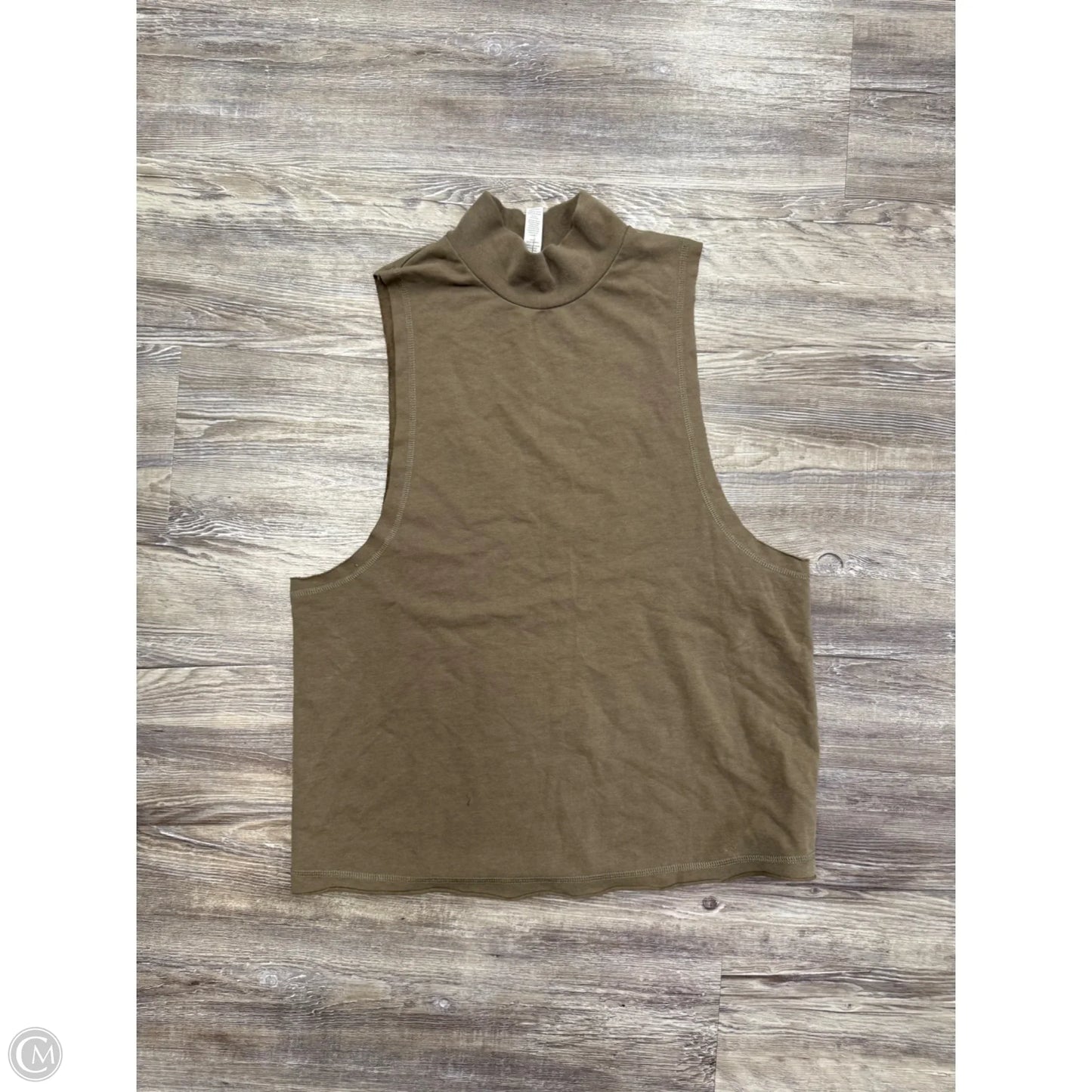 Athletic Tank Top By Alo In Green, Size: S