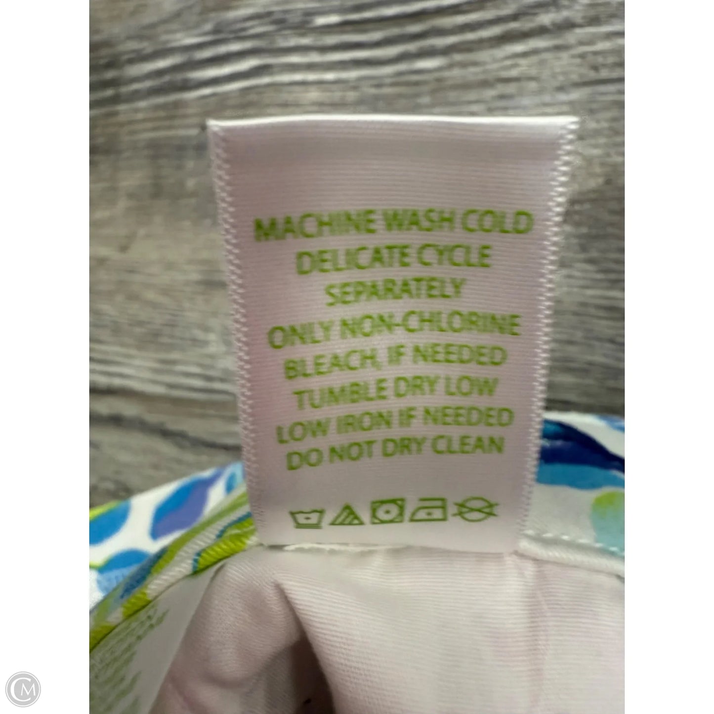 Shorts Designer By Lilly Pulitzer In Blue & Green, Size: 8