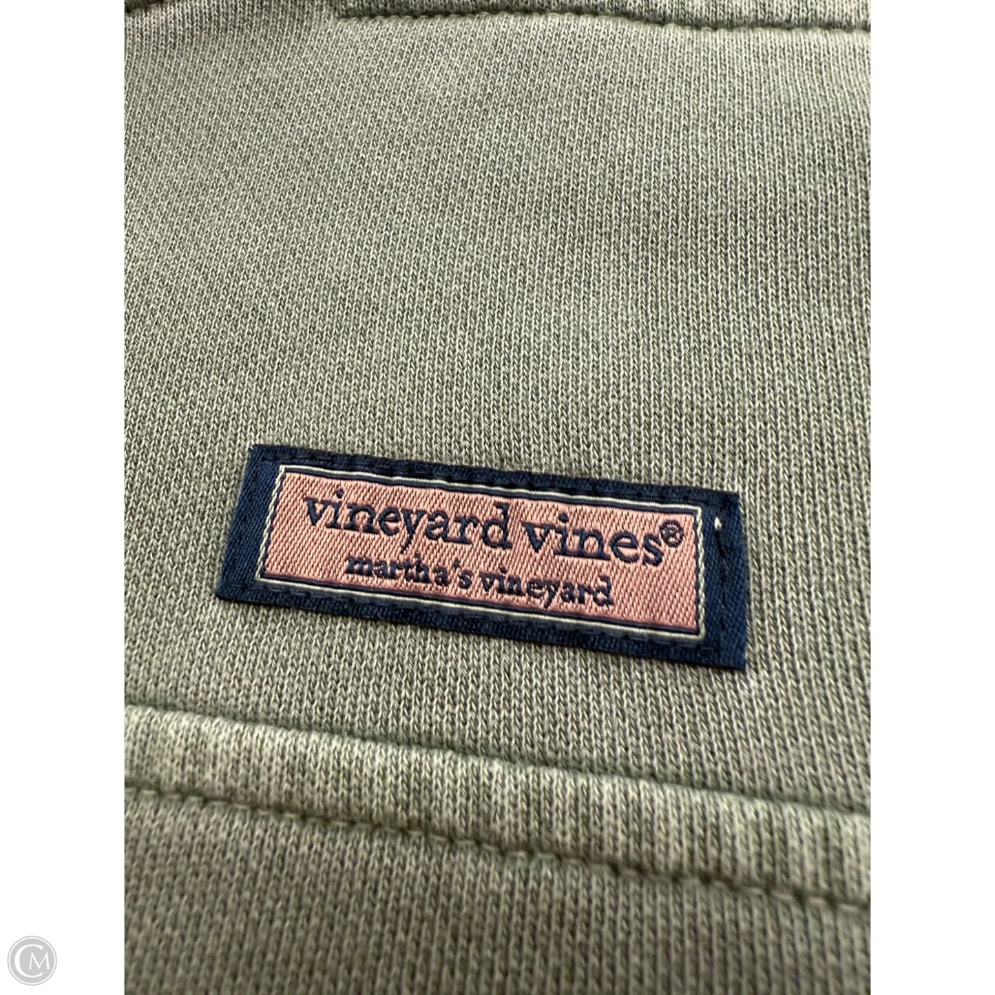 Sweatshirt Crewneck By Vineyard Vines In Green, Size: M