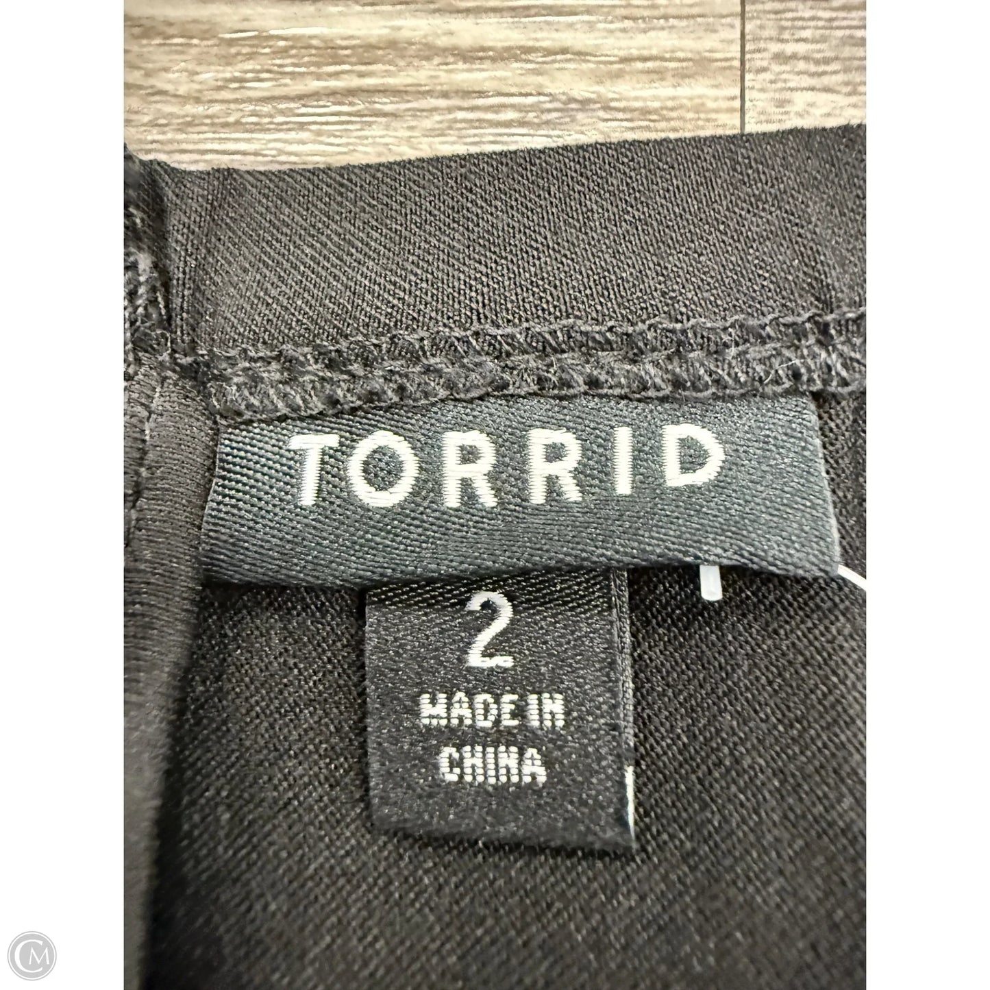 Top Sleeveless By Torrid In Black, Size: 2x
