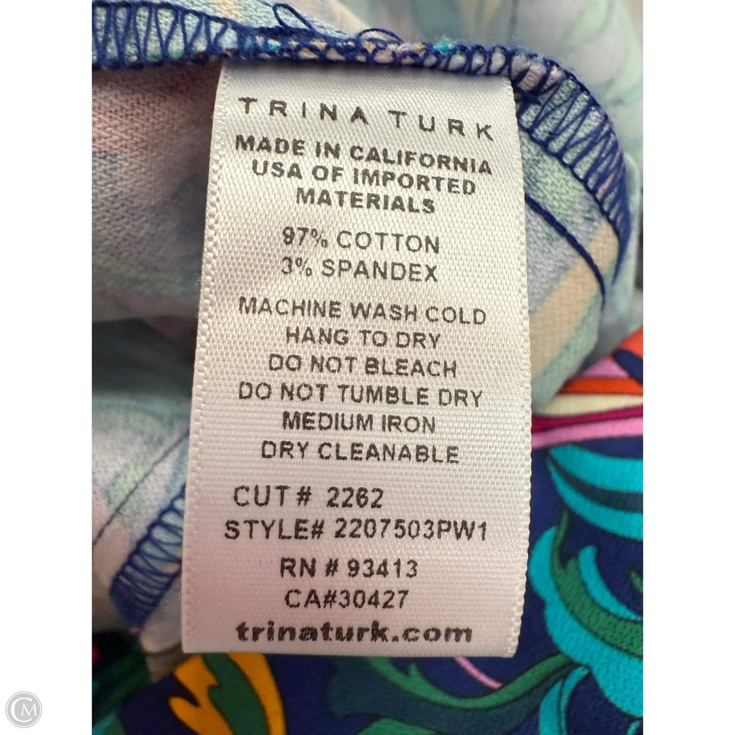 Pants Wide Leg By Trina Turk In Multi-colored, Size: 16