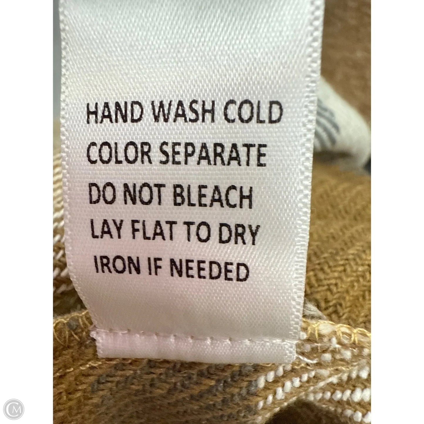 Jacket Shirt By Gilli In Plaid Pattern, Size: M