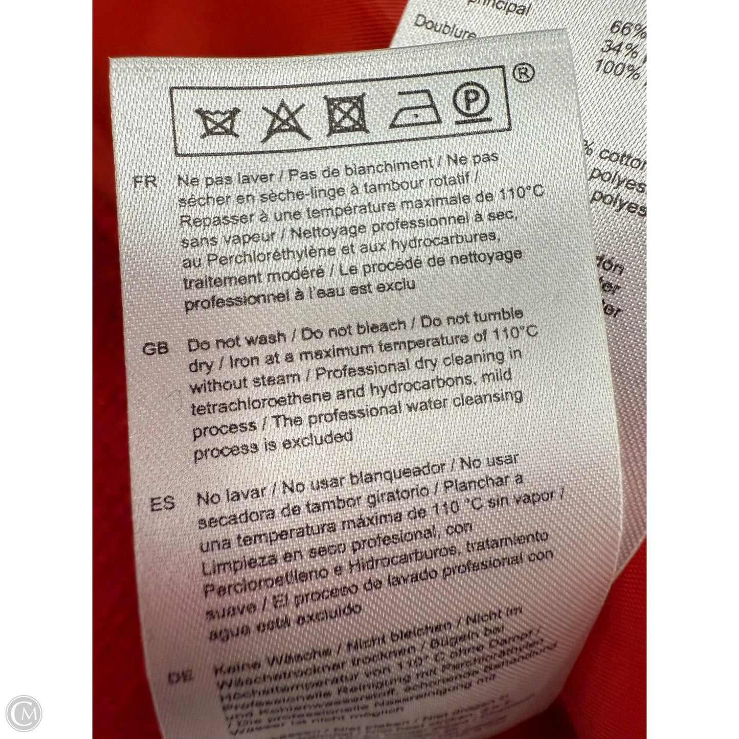 Skirt Mini & Short By Claudie Pierlot In Red, Size: M