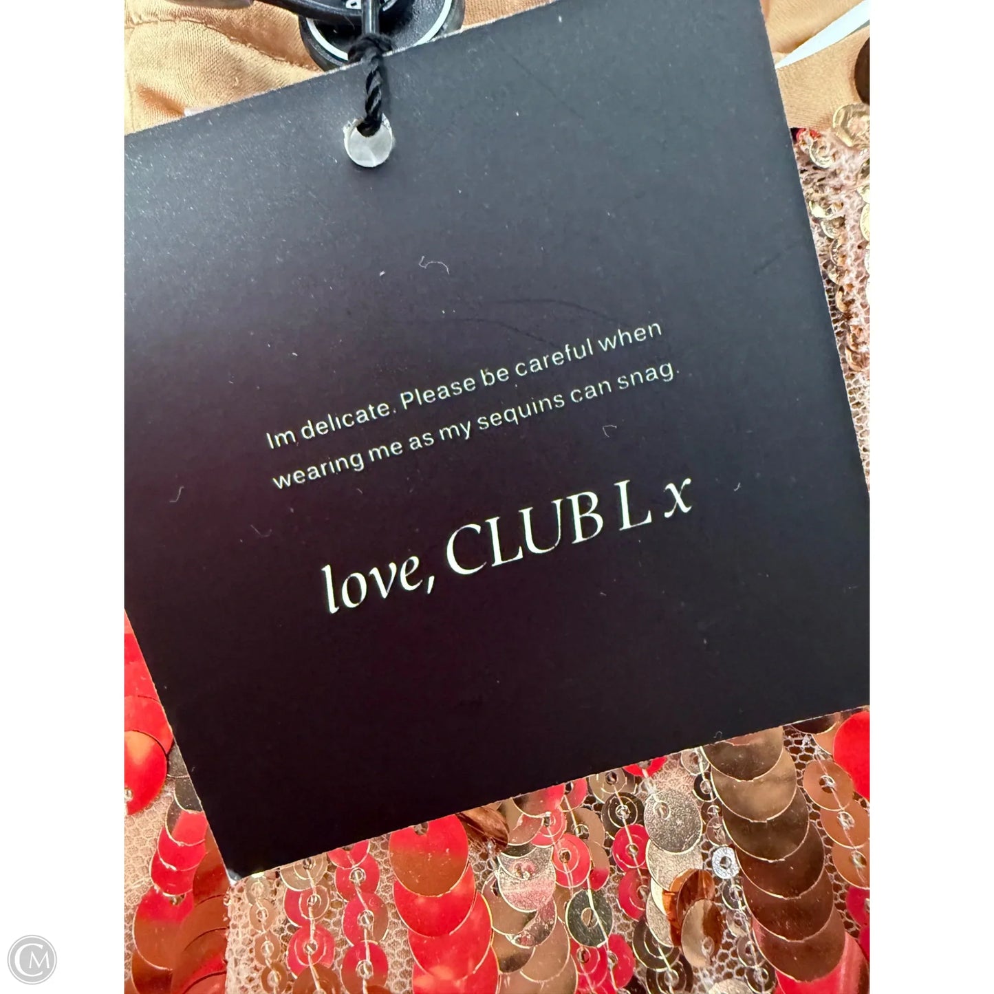 Pants Wide Leg By club L In Gold, Size: 6