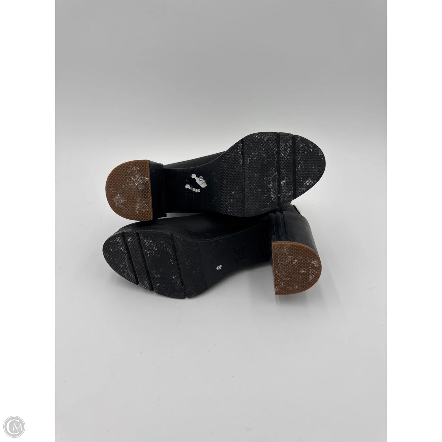 Boots Ankle Heels By Sorel In Black, Size: 6.5