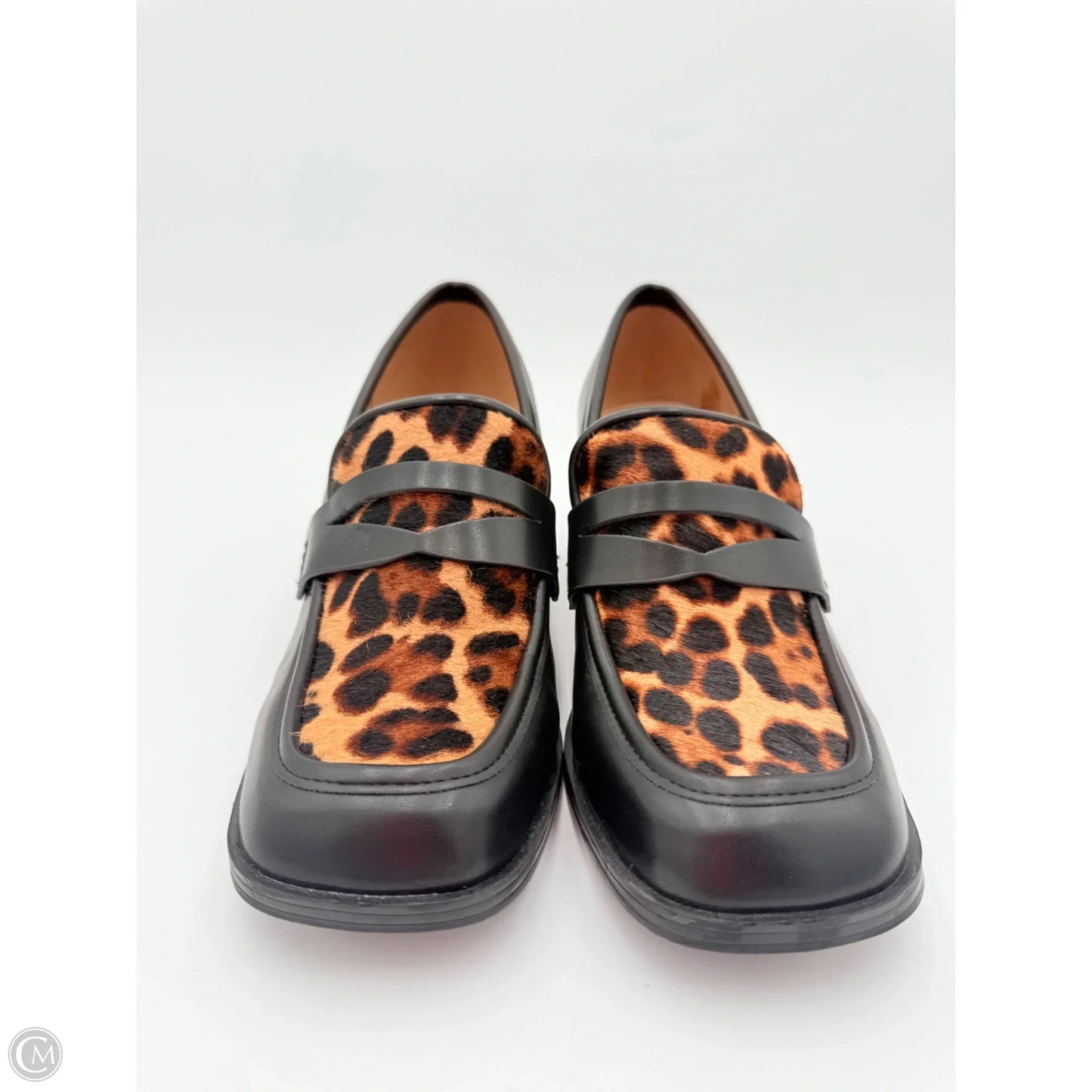 Shoes Heels Block By Nine West In Animal Print, Size: 10.5