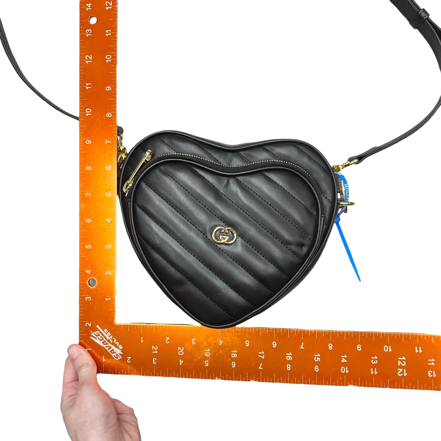 Crossbody Luxury Designer By Gucci, Size: Small