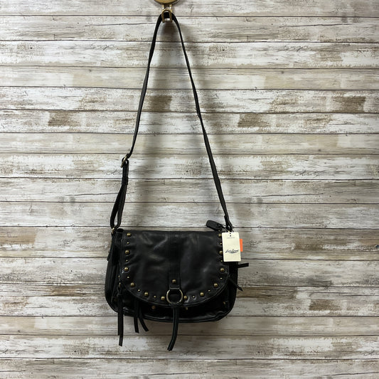 Handbag Leather By Lucky Brand In Black, Size:Medium