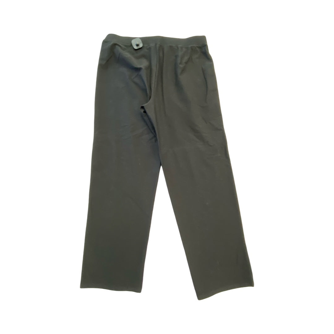 Pants Designer By Eileen Fisher In Black, Size:L