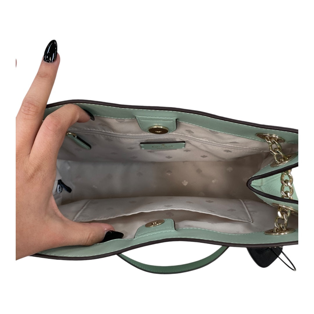 Handbag Designer By Kate Spade In Green, Size:Medium